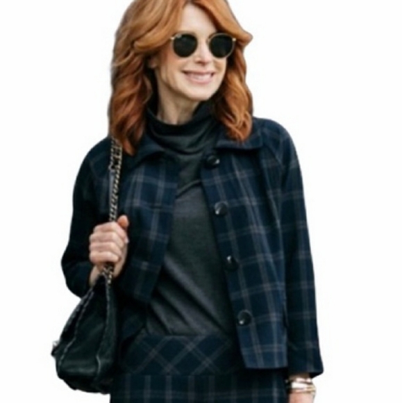 cabi plaid jacket